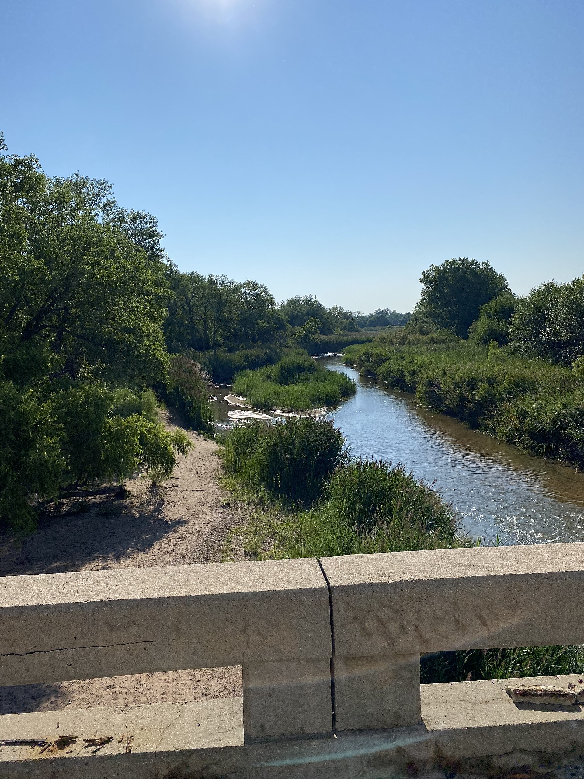 Fly fishing in Kansas